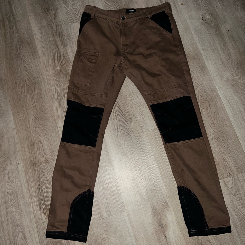 Stylish Brown and Black Pants